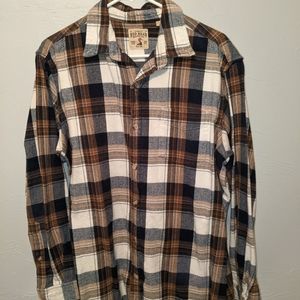 Men's L Red Head Flanel